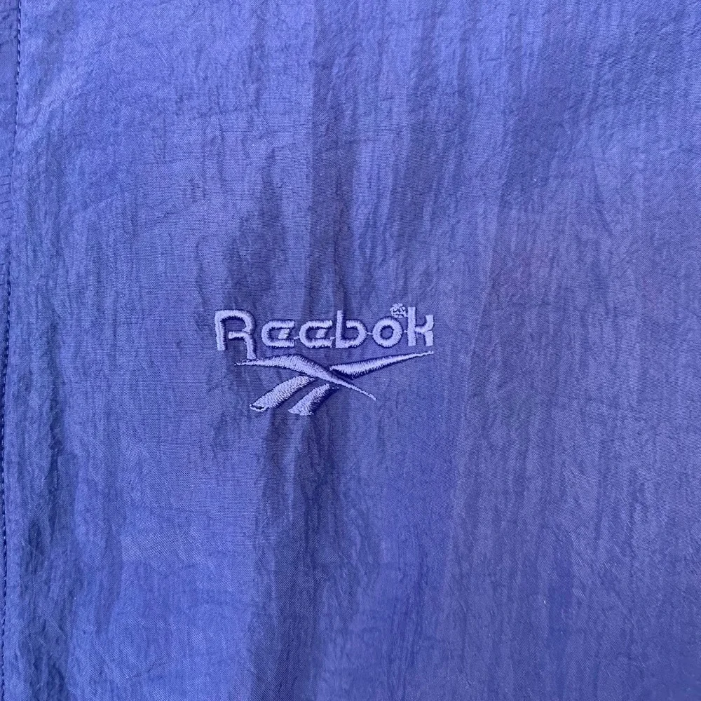 Vintage Reebok Retro Windbreaker Nylon Tracksuit 90s Colorblock Women's Medium‎